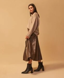 Fabian Ankle Boot -Bullboxer AU Shop 15 Fabian23wMCDO Black Leather Croc1334