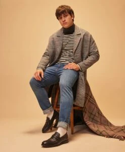 Husky Loafer -Bullboxer AU Shop 16 Husky20sIMPO Black Floral Emboss1411 1