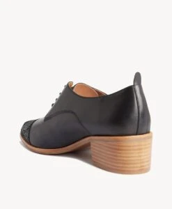Aiden Lace Up -Bullboxer AU Shop Aiden23wVTSO Black Leather 4