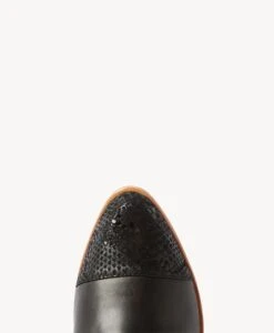 Aiden Lace Up -Bullboxer AU Shop Aiden23wVTSO Black Leather 5