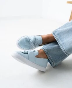 Angus Slip On -Bullboxer AU Shop Angus Powder Blue Leather 0544 WEB