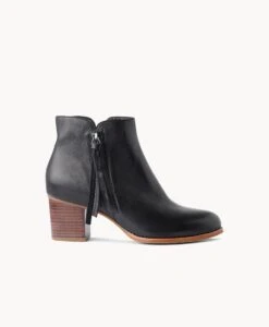 Annabel Wide Fit Ankle Boot -Bullboxer AU Shop AnnabelWide21wMCDO Black Leather 2