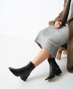 Belinda Ankle Boot 9 Belinda Ankle Boot -Bullboxer AU Shop Belinda23wMCDO Black Leather 2496 WEB