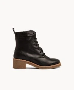 Bertrum Lace Up Boot -Bullboxer AU Shop Bertrum19wURBO Black 2