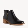 Blink Ankle Boot -Bullboxer AU Shop Blink23wMCDO Black Leather Black Suede 1