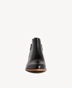 Blink Ankle Boot -Bullboxer AU Shop Blink23wMCDO Black Leather Black Suede 3