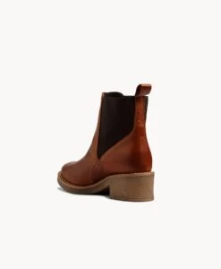 Blythe Leather Chelsea Boot -Bullboxer AU Shop Blythe18wURBO Brandy 4
