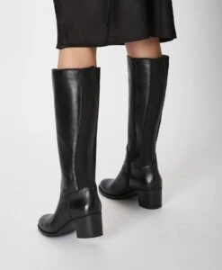 Borage Long Boot 13 Borage Long Boot -Bullboxer AU Shop Borage21wDECO Black Leather 0136 Hero
