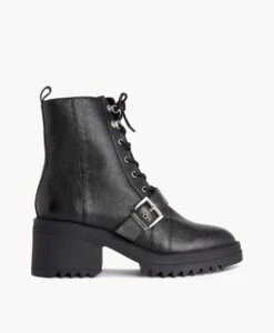 Boss Ankle Boot -Bullboxer AU Shop Boss23wMCDO Black Leather 2 2