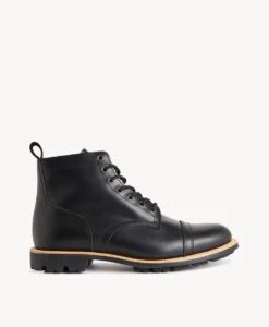 Bullboxer AU Shop -Bullboxer AU Shop Brady23wMCDO Black Leather 2