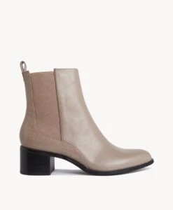 Brinley Ankle Boot -Bullboxer AU Shop Brinley23wMCDO Taupe Leather Taupe Croc Leather 2