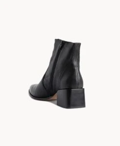 Bryn Leather Ankle Boot -Bullboxer AU Shop Bryn21wMCDO Black Leather 4
