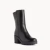Cara Ankle Boot -Bullboxer AU Shop Cara22wONLO Black Leather 1