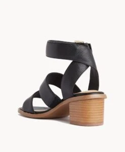 Cassie Strappy Sandal -Bullboxer AU Shop Cassie22sMNCO Black Leather 4