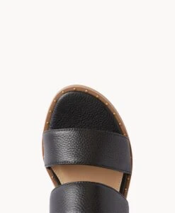 Cassie Strappy Sandal -Bullboxer AU Shop Cassie22sMNCO Black Leather 5