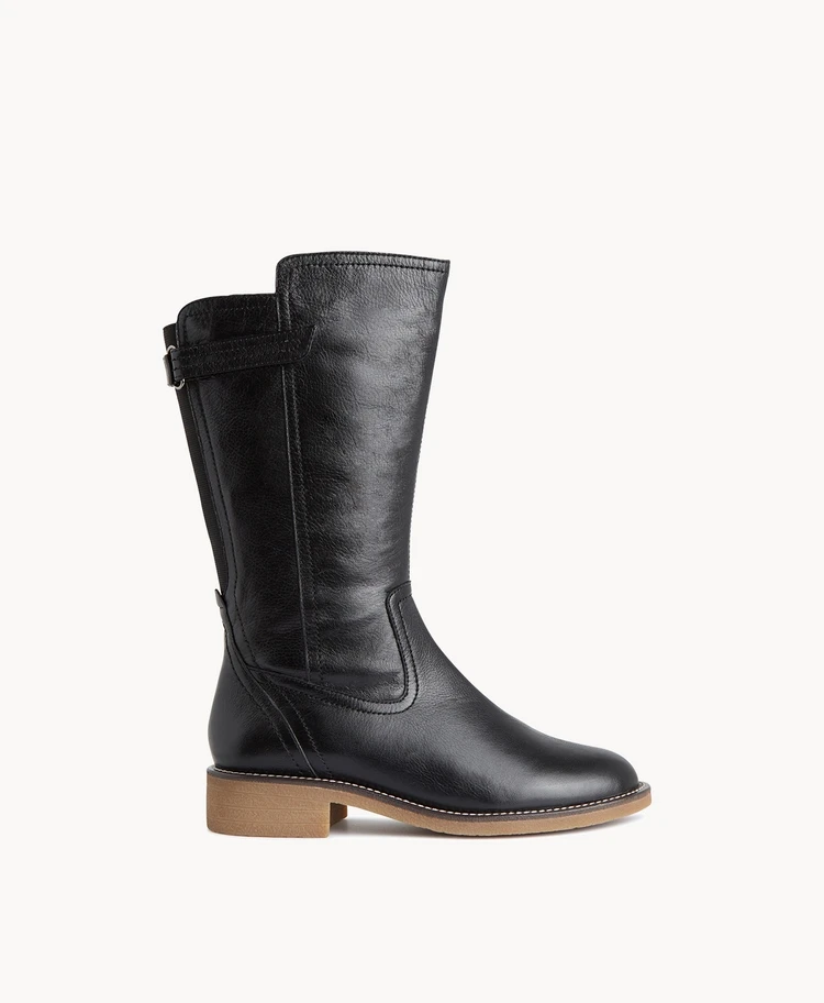 Catalan Wide Mid Calf Boot 4 Catalan Wide Mid Calf Boot - Image 2