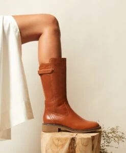 Catalan Long Boot -Bullboxer AU Shop Catalan Brandy Leather 1491