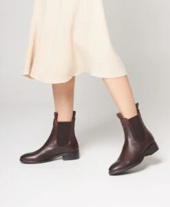 Cecile Ankle Boot -Bullboxer AU Shop Cecile22wURBO Chestnut Leather 0154