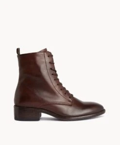 Cora Ankle Boot -Bullboxer AU Shop Cora23wURBO Chestnut Leather 2 1