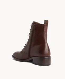 Cora Ankle Boot -Bullboxer AU Shop Cora23wURBO Chestnut Leather 4 1
