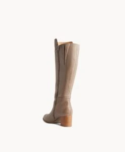 Corey Knee High Boot -Bullboxer AU Shop Corey22wBUEO taupe Leather 4