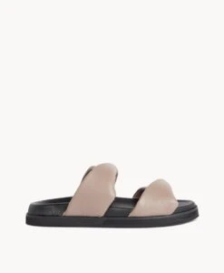 Croissant Sandal -Bullboxer AU Shop Croissant22sMCDO Taupe Black 2