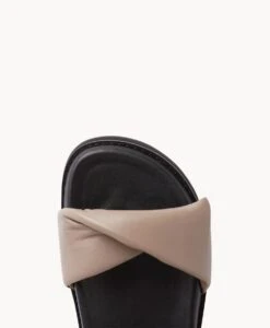 Croissant Sandal -Bullboxer AU Shop Croissant22sMCDO Taupe Black 5