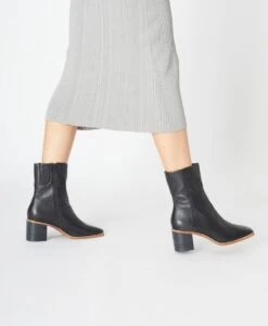Dakota Ankle Boot -Bullboxer AU Shop Dakota22wMCDO Black Leather 32