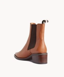 Daxton Ankle Boot -Bullboxer AU Shop Daxton22wVTSO Brandy Leather 4