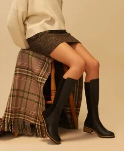 Dayton Knee High Leather Boot -Bullboxer AU Shop Dayton21wVTSO0052