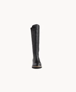 Dayton Knee High Leather Boot -Bullboxer AU Shop Dayton21wVTSO Black Leather Combo 3