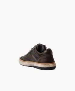 Delano Leather Sneaker -Bullboxer AU Shop Delano19wWLKO Dark Grey 4