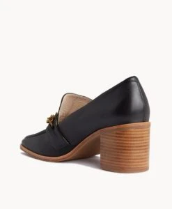 Delphie Loafer -Bullboxer AU Shop Delphie23wMCDO Black Leather 4 1