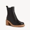 Delta Ankle Boot -Bullboxer AU Shop Delta23wVTSO Black Leather 1