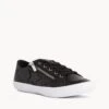 Dianna Zip Sneaker -Bullboxer AU Shop Dianna Zip W Black Leather 1
