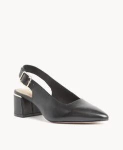 Dolce Slingback -Bullboxer AU Shop Dolce21sMCDO Black Leather 1 1