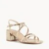 Doris Strappy Sandal -Bullboxer AU Shop Doris22sMCDO Gold Reptile 1 1