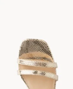 Doris Strappy Sandal -Bullboxer AU Shop Doris22sMCDO Gold Reptile 5 1