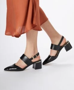 Driven Slingback Heel -Bullboxer AU Shop Driven21sMCDO Black Croc Combo HERO