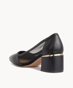 Duke Heel -Bullboxer AU Shop Duke22sMCDO Black Mesh Black Leather 4 1