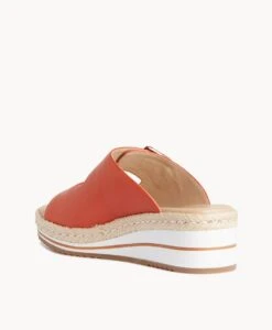 Eagle Wedge Sandal -Bullboxer AU Shop Eagle22sMCDO Burnt Orange 4 1