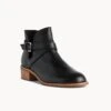 Ebba Ankle Boot -Bullboxer AU Shop Ebba21wMCDO Black Leather 1