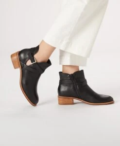 Ebba Ankle Boot -Bullboxer AU Shop Ebba21wMCDO Black Leather Hero