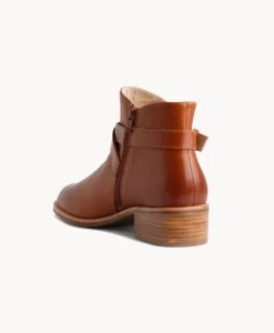 Ebba Ankle Boot -Bullboxer AU Shop Ebba21wMCDO Brandy Leather 4
