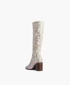 Ebbet Knee High Boot -Bullboxer AU Shop Ebbet22wMCDO Snake Leather 4