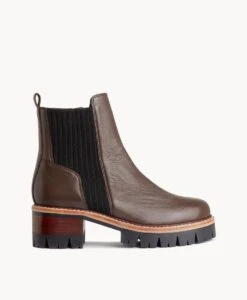 Edam Combat Boot -Bullboxer AU Shop Edam22wMCDO Dark Coffee Leather 2