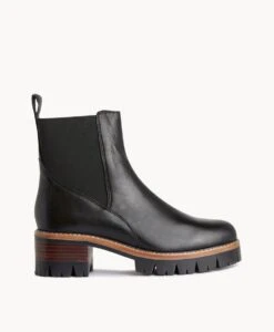 Edie Chelsea Boot -Bullboxer AU Shop Edie22wMCDO Black Leather 2