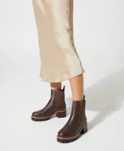 Edie Chelsea Boot -Bullboxer AU Shop Edie Dark Coffee 0156
