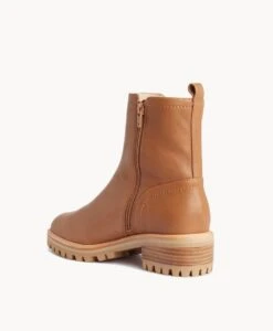 Edwina Ankle Boot -Bullboxer AU Shop Edwina23wMCDO Tawny Leather 4