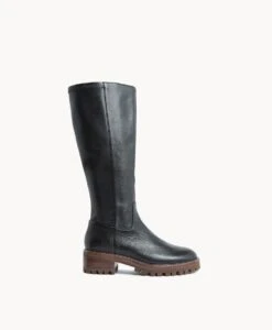 Eerie Knee High Boot -Bullboxer AU Shop Eerie23wMCDO Black Toledo 2